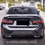 BMW 3 Series G20 LCI 320i M340i (2023-2025) Dry Carbon Fiber Rear Bumper Diffuser– Direct Fit