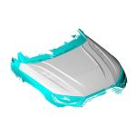 Audi RS4 2021-2024 Engine Bonnet Hood Cover Dry Carbon Fiber