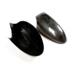 For BMW 1 Series E81 E87 E82 E88 2-Door 3-Door 5-Door Pre-LCI 05-08 Carbon Fiber Side Rearview Mirror Cover Caps Pair
