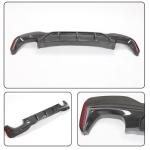Carbon Fiber Rear Diffuser for BMW 5 Series G30 G38 M Sport 2018-2023 520i 530i 540i M Packet Auto Upper Bumper Lip Spoiler Body Kit Factory Outlet