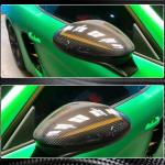 Porsche 718 (982) Boxster Cayman 2016-2022 Mirror Covers Add-on LHD Carbon Fiber
