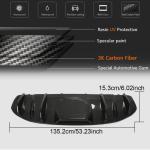 Porsche Taycan 9J1 Base/4/4S 2019-2021 Rear Bumper Diffuser Dry Carbon Fiber