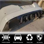 Porsche Panamera 970 Pre-facelift 2010-2013 Rear Bumper Diffuser Carbon Fiber
