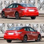 Toyota 8th Gen Camry LE SE XLE XSE 2018-2024 Rear Trunk Spoiler Glossy Black ABS