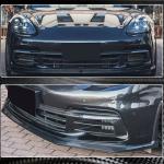 Porsche Panamera 971 2017-2019 Front Bumper Lip Carbon Fiber