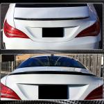 Mercedes Benz (W117) C117 2013-2019 Rear Trunk Spoiler Carbon Fiber