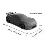 Universal Full By Handmade Car Model for car enthusiasts Matte Carbon Fiber