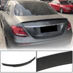 Mercedes Benz E-Class W213 2017-2019 Rear Trunk Spoiler Carbon Fiber