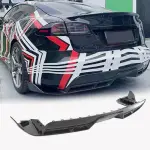 Tesla Model S 2021-2023 Front Bumper Lip Side Skirts Rear Diffuser Carbon Fiber