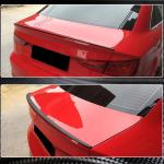 2014–2020 Audi A3 / S3 8V Sedan Carbon Fiber / FRP Rear Trunk Spoiler