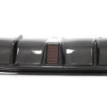 Infiniti Q50 Sedan 2014-2017 Rear Bumper Diffuser With LED Brake Light Carbon Fiber