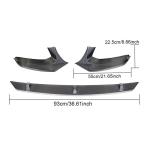 BMW 5 Series G30 G31 Pre-LCI 2017-2020 Front Bumper Lip Carbon Fiber