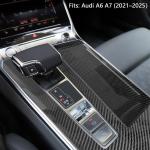 Audi A6 A7 Sedan 4-Door (2021-2025) Carbon Fiber Interior Trims – Direct Fit