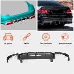 Mercedes Benz W212 E63 AMG Facelift 2013-2016 Carbon Fiber Rear Bumper Diffuser