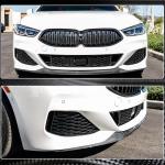 BMW 8 Series G14 G15 G16 840i M850i M Sport 2020-2022 Front Bumper Lip Dry Carbon Fiber