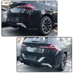 Gloss Black Rear Bumper Diffuser Compatible with BMW X3 G45 G48 M Sport 2025 2026 ABS Lower Bumper Lip Spoiler Body Kit Factory Outlet