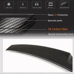 Audi A6 Sline S6 C8 Sedan 2019UP Rear Trunk Spoiler Carbon Fiber