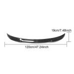 BMW 3 Series E90 M3 Sedan 2005-2012 Rear Trunk Spoiler Carbon Fiber