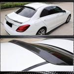 Mercedes Benz C Class W205 2015-2019 Rear Roof Spoiler Carbon Fiber