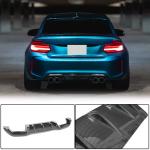 BMW 2 Series F87 M2 M2C Coupe 2016-2020 Rear Bumper Diffuser Carbon Fiber