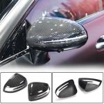Mercedes Benz AMG GT SLK R172 SLC SL Mirror Covers Pair Dry Carbon Fiber