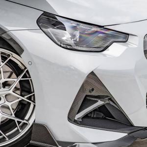 BMW 2 Series G42 220i 230i Coupe (22-23) Carbon Fiber Front Bumper Vents-Direct Fit
