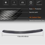 Mercedes Benz GLE Class C292 2015-2019 Rear Roof Spoiler Carbon Fiber
