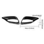 Mecerdes Benz S-class W222 AMG facelift 2016-2018 Front Bumper Vents Carbon Fiber