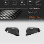 Toyota GR Supra A90 BMW F45 F46 X1 F48 Z4 G29 Replacement Side Mirror Covers Carbon Fiber