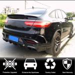 Mercedes Benz GLE Class GLE300d GLE350 2016-2019 Rear Bumper Splitters Carbon Fiber