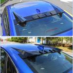 Honda Civic 11th Gen Sedan 2022 2023 2024 Rear Window Roof Spoiler Glossy Black ABS