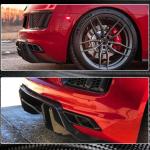 Audi R8 (Gen2 4S) V10 2016-2019 Rear Bumper Diffuser Dry Carbon Fiber