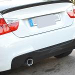 BMW 3 Series E90 M Sport 2005-2012 Rear Bumper Diffuser Carbon Fiber