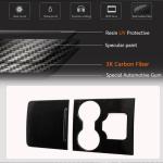 Tesla Model 3 & Y 2016-2023 Interior Control Decoration Covers Dry Carbon Fiber