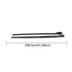 Audi A5 Sline S5 4 Door 2017-2019 Side Skirts Carbon Fiber