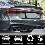 Audi S7 A7 Quattro C8 RS7 2019UP Rear Trunk Spoiler Carbon Fiber