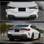 BMW 4 Series G22 G23 420i 430i M Sport M440i 2020+ Rear Bumper Diffuser Dry Carbon Fiber