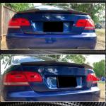 BMW 3 Series E92 M3 Coupe 2006-2013 Rear Trunk Spoiler Carbon Fiber