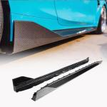 BMW 3 Series G80 M3 2021-2025 Side Skirts Dry Carbon Fiber