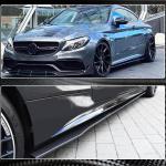 Mercedes Benz W205 C205 A205 Sport C43 C63 Pre-facelift 2015-2019 Side Skirts Carbon Fiber/FRP