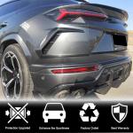 Lamborghini Urus Sport Utility 2018-2022 Dry Carbon Fiber Rear Bumper Splitters