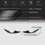 BMW G80 M3 G82 G83 M4 2021+ Front Bumper Canards Dry Carbon Fiber