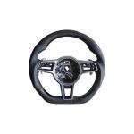 For Porsche Panamera 971 2017-2020 Carbon Fiber Steering Wheel Covers Interior Parts