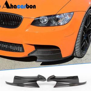 BMW 3 Series E90 E92 E93 M3 2008-2014 Front Bumper Splitters Carbon Fiber