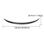 Tesla Model 3 2023UP Rear Trunk Spoiler Dry Carbon Fiber