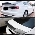 Audi A5 Sline S5 B9 Sportback 2017-2020 Rear Trunk Spoiler Carbon Fiber
