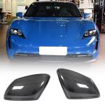 Porsche Taycan 9J1 Turbo S 2019-2021 Mirror Covers Replacment Style Dry Carbon Fiber