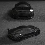 Universal Full Carbon Fiber and Forged Pattern By Handmade Car Model for car enthusiasts