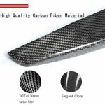 Carbon Fiber Rear Trunk Spoiler for Maserati Quattroporte QP 2013-2018