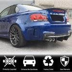 BMW 1 Series E82 1M 2011-2018 Rear Bumper Diffuser Carbon Fiber/FRP